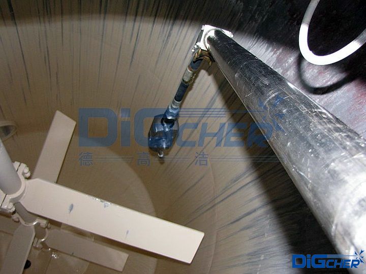 德高潔容器高壓水自動清洗系統執(zhí)行機構